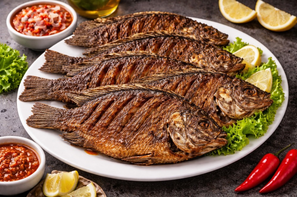 Pan-fried Tilapia Fish with lemon Nairobi recipe
